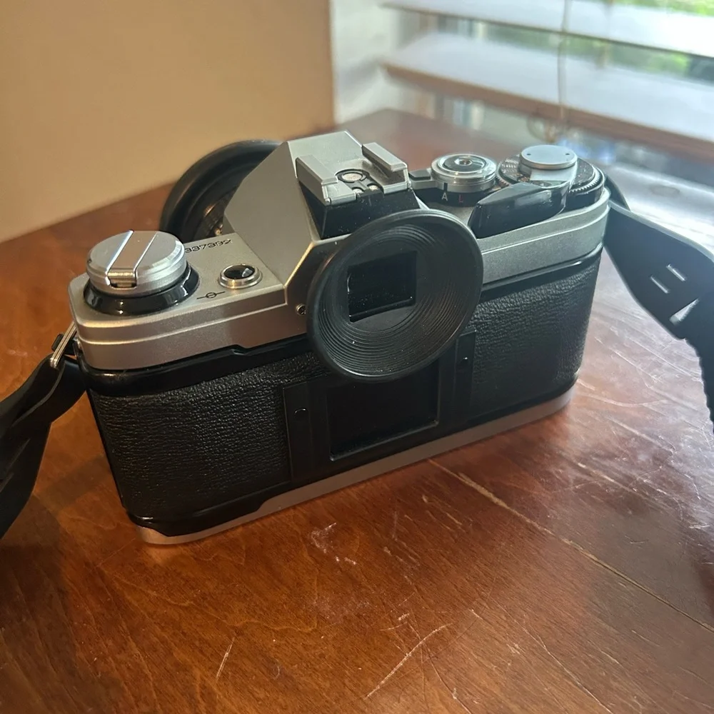 Canon Silver and Black Film Photography Camera